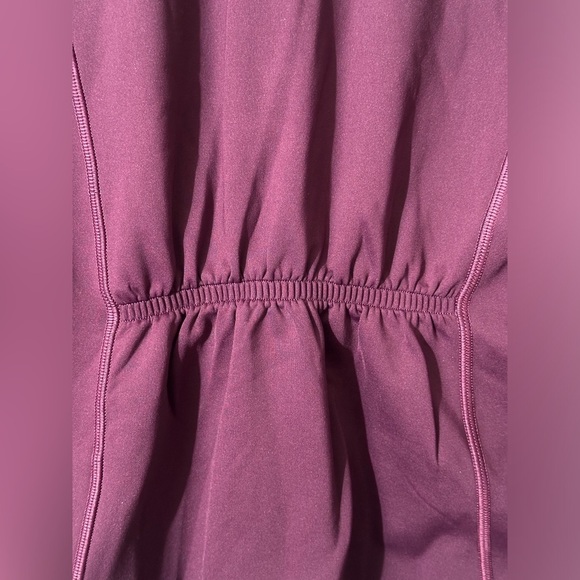 Lululemon RETRO 10 Deep Merlot Quarter 1/4 Zip Ruched Back Convertible Mittens - Picture 9 of 12